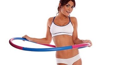 Abdomen and side weight loss hoops