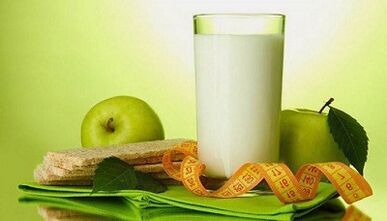 Kefir apple weight loss method