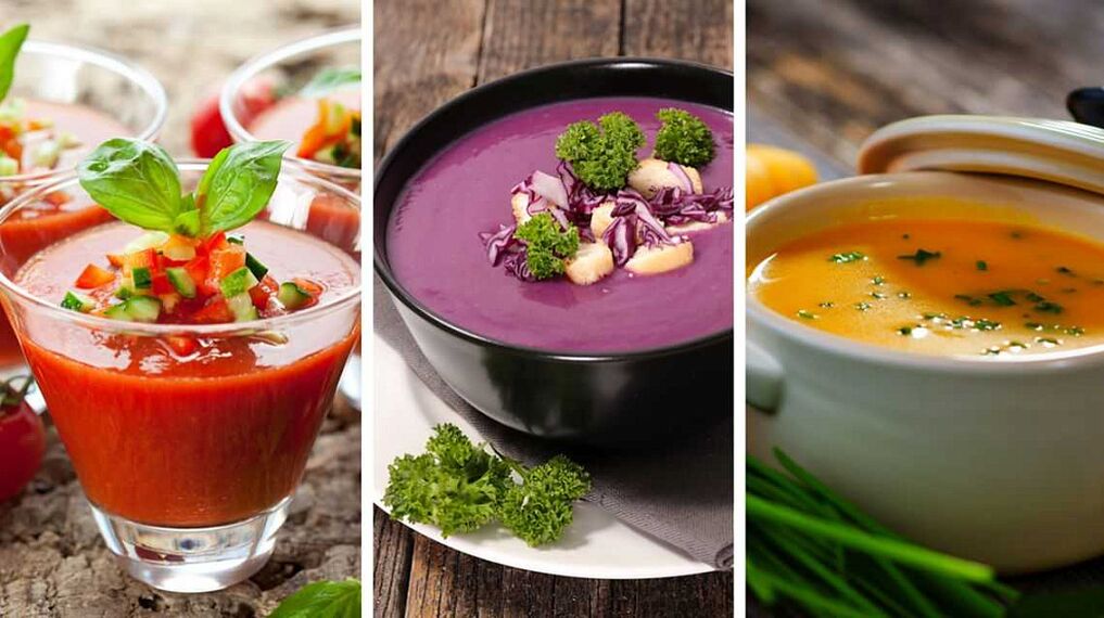 For those who want to lose weight quickly, soup is the first course in the diet. 